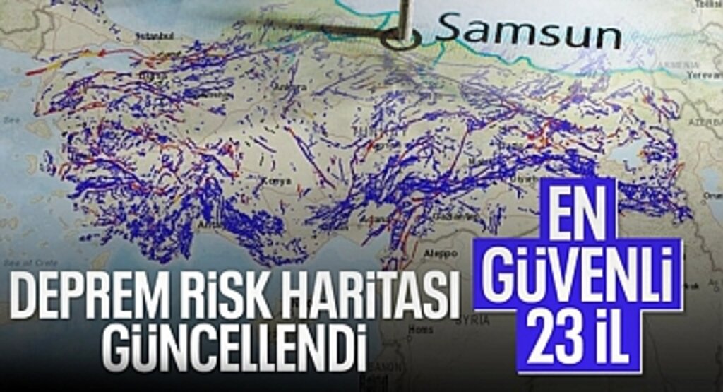 Samsun Güvenli Mi? Türkiye'nin Deprem Riski En Düşük Şehirleri Açıklandı