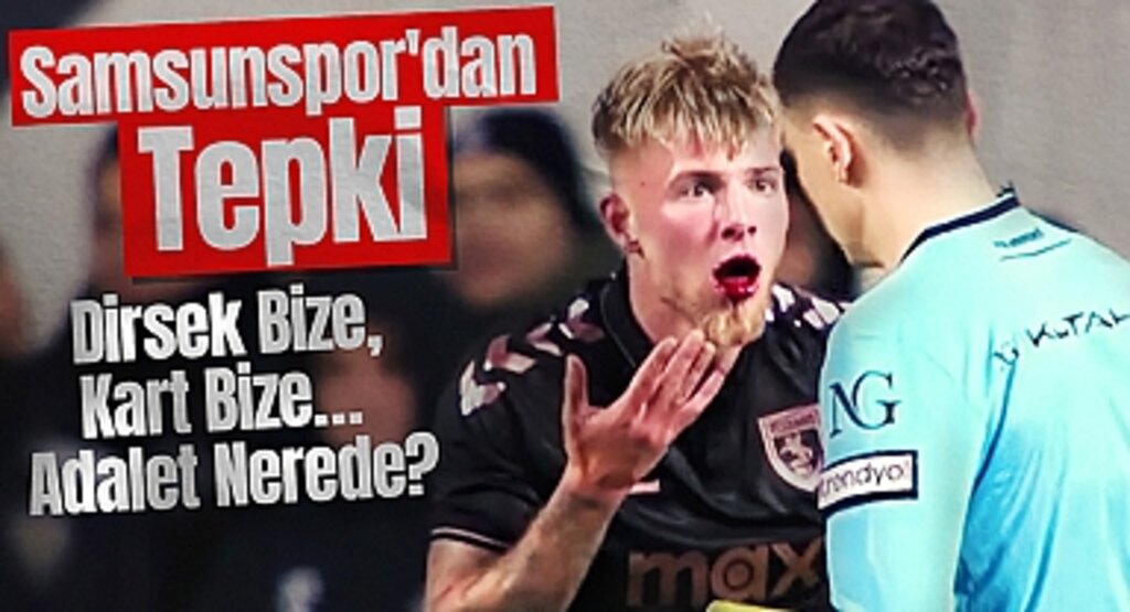 Samsunspor'dan Tepki: