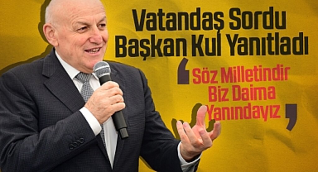 Vatandaş Sordu, Başkan Kul Yanıtladı