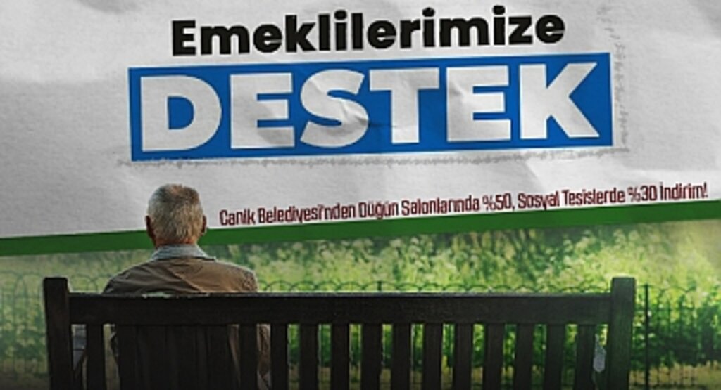 Canik Belediyesi'nden Emeklilere Anlamlı Destek: Düğün Salonlarında %50, Sosyal Tesislerde %30 İndirim!