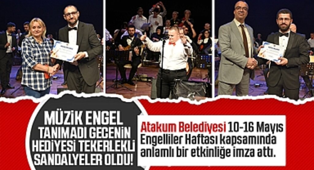 Müzik Engel Tanımadı, Gecenin Hediyesi Tekerlekli Sandalyeler Oldu!
