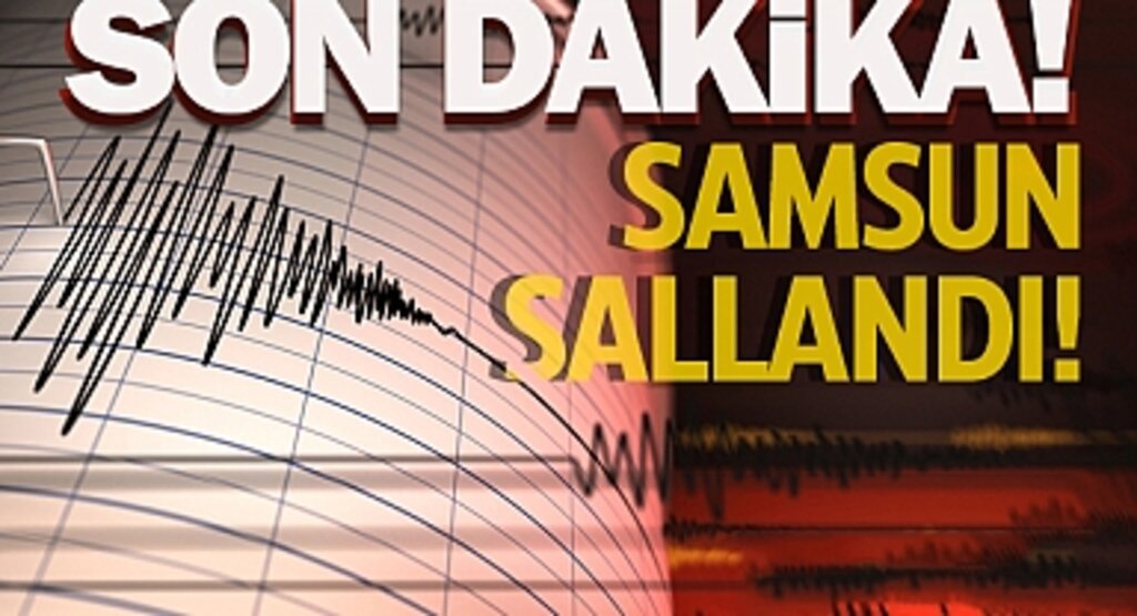 Samsun’a Komşu Amasya’da Korkutan Deprem! Samsun’da da Hissedildi