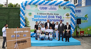 Canik’te Öğrencilerden Örnek Davranış: 1.5 Ton Atık Yağ Geri Dönüştürüldü