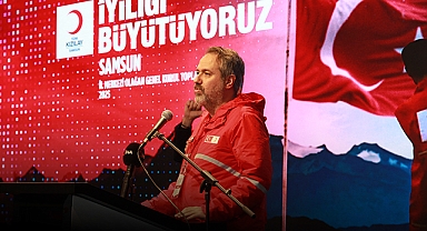 Kızılay Samsun İl Başkanı Onur Çoban: Bu büyük iyilik mirasını geleceğe taşımak için çalışıyoruz.