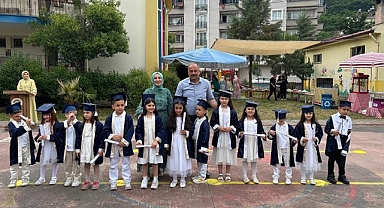 Salıpazarı Anaokulu’nda Miniklerden Mezuniyet Coşkusu