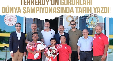 Tekkeköy’ün Gururları Dünya Şampiyonasında Tarih Yazdı!