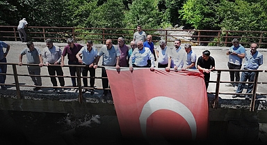 Terme ile Salıpazarı’nı Birleştiren Heybeli Köprüsü’nde Anlamlı Buluşma