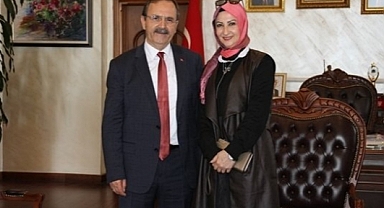Vekil Aday Adayı Ergin'den Başkan Şahin'e Hayırlı Olsun Ziyareti