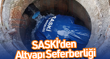 SASKİ’den Altyapı Seferberliği: Her Hafta 232 Arıza Gideriliyor, 823 Metre Hat Temizleniyor