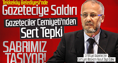 Tekkeköy Belediyesi'nde Gazeteciye Saldırı: Gazeteciler Cemiyeti'nden Sert Tepki – Sabrımız Taşıyor!