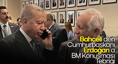 Bahçeli'den Cumhurbaşkanı Erdoğan'a BM Konuşması Tebriği
