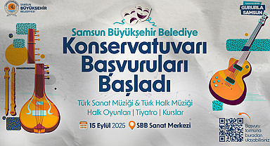 Samsun’da Sanatseverler İçin Konservatuvar Kurslarında Kayıt Zamanı