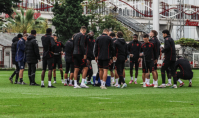 Kırmızı-Beyazlılar Kayserispor Maçı Hazırlıklarını Yoğun Tempoda Sürdürüyor