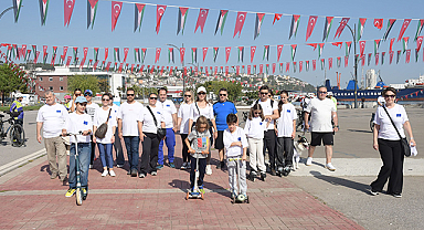 Samsun’da Avrupa Hareketlilik Haftası Renkli Görüntülere Sahne Oldu