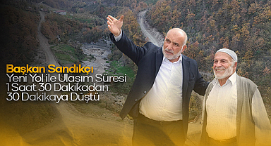 Canik’te Açılan Yeni Bağlantı Yolu İlçeler Arası Mesafeyi Kısalttı