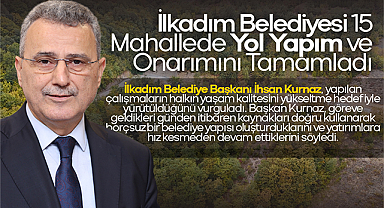 İlkadım Belediyesi 15 Mahallede Yol Yapım ve Onarımını Tamamladı