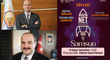 Ömer İleri ve Mustafa Varank, Samsun’da gençlerle