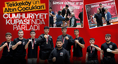 Tekkeköy’ün Altın Çocukları Cumhuriyet Kupası’nda Parladı