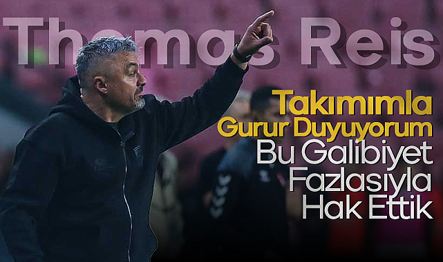 Thomas Reis: Yoğun Fikstüre Rağmen Mücadele Ettik
