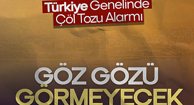 Türkiye Genelinde Çöl Tozu Alarmı: Lodos Etkisiyle Gökyüzü Puslanıyor