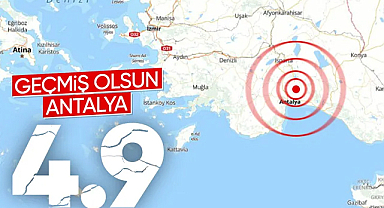 Antalya’da Peş Peşe Depremler: AFAD Büyüklüğü Açıkladı