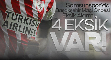 Başakşehir Karşısında Samsunspor’un Kadrosunda Önemli Eksikler