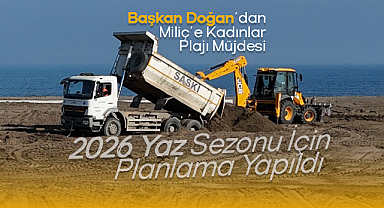 Başkan Doğan’dan Miliç’e Kadınlar Plajı Müjdesi