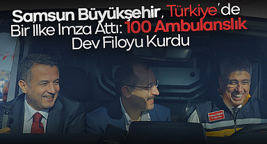 Sağlık Bakanı Memişoğlu’nun Katılımıyla 100 Ambulans Törenle Teslim Edildi