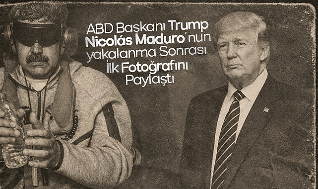 ABD Başkanı Trump, Nicolás Maduro'nun Yakalanma Sonrası İlk Fotoğrafını Paylaştı