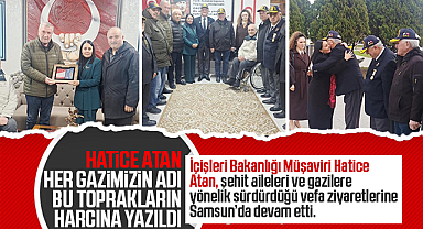 Hatice Atan: Her Gazimizin Adı Bu Toprakların Harcına Yazıldı