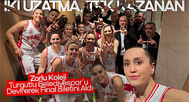 İki Uzatma, Tek Kazanan: Zorlu Koleji Turgutlu Belediyespor’u Devirerek Final Biletini Aldı
