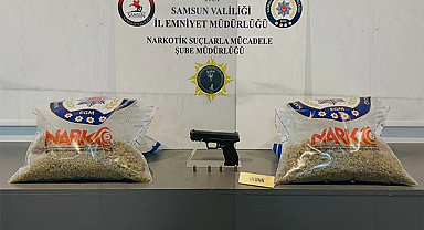 İlkadım’da Bir Adrese Narkotik Baskını: Çok Sayıda Uyuşturucu Madde Bulundu