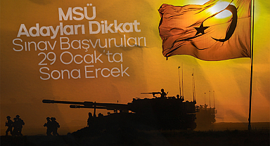 MSB'den Topçu Sınıfı Tanıtımı ve 2026-MSÜ Başvuru Uyarısı: Son Gün 29 Ocak