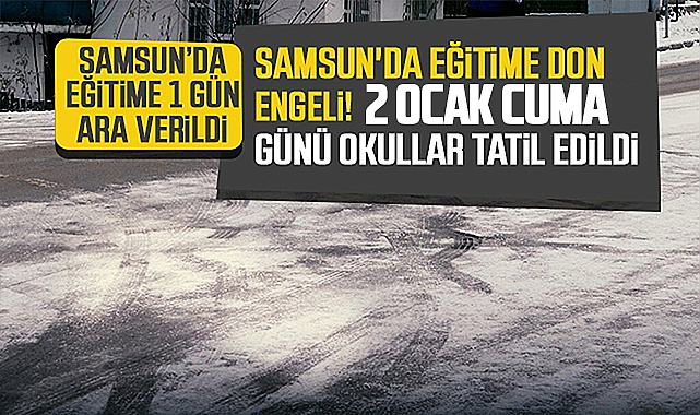 Samsun’da Kar Tatili: İl Genelinde Eğitime Bir Gün Ara Verildi