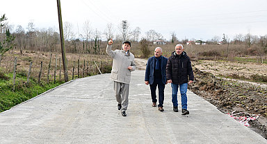Terme'de 18 Yıllık Yol Özlemi Sona Eriyor: Dibekli Mahallesi Beton Yola Kavuşuyor