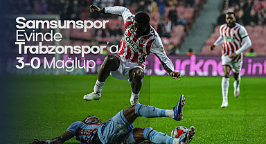 Karadeniz Derbisinde Ağır Yenilgi: Samsunspor Evinde Trabzonspor'a 3-0 Mağlup