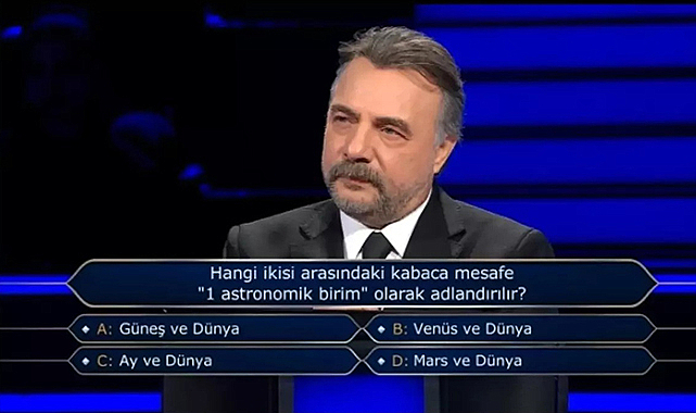 Kim Milyoner Olmak İster: 1 Astronomik Birim (AU) Ne Kadardır?