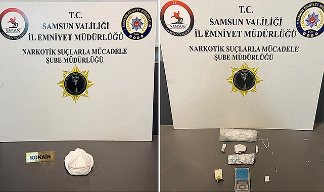 Samsun İlkadım'da Zehir Tacirlerine Darbe: Kokain ve Metamfetamin Ele Geçirildi