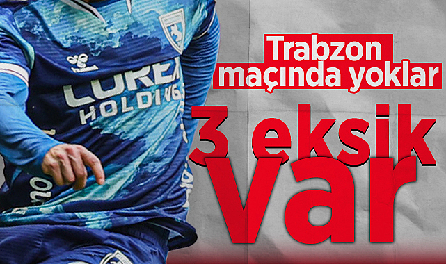 Samsunspor'da Derbi Öncesi Sakatlık Şoku: 3 Önemli İsim Kadroda Yok