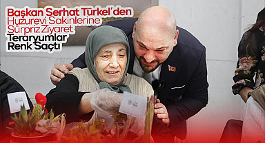 Başkan Serhat Türkel’den Huzurevi Sakinlerine Sürpriz Ziyaret: Teraryumlar Renk Saçtı