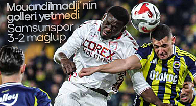 Mouandilmadji'nin golleri yetmedi: Samsunspor 3-2 mağlup