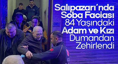 Salıpazarı’nda Soba Faciası: 84 Yaşındaki Adam ve Kızı Dumandan Zehirlendi