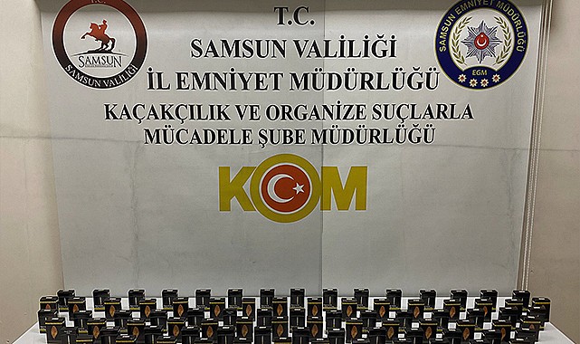 Samsun’da Tütün Kaçakçılığı Operasyonu: Terme’de Bir Adrese Baskın Düzenlendi