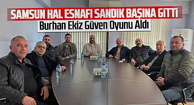 Samsun Hal Esnafı Sandık Başına Gitti: Burhan Ekiz Güven Oyunu Aldı