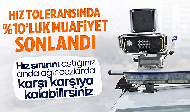 Trafikte Tolerans Devri Kapandı: Hız Sınırını 6 Kilometre Aşan Yandı