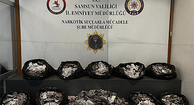 Atıl Depo Zehir Yuvası Çıktı: Samsun Polisi On Binlerce Hapı Yakaladı
