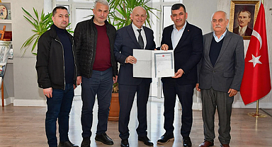 Terme Şoförler Odası’nın Modern Bina Hayali Gerçeğe Dönüşüyor: Tapu Teslim Edildi