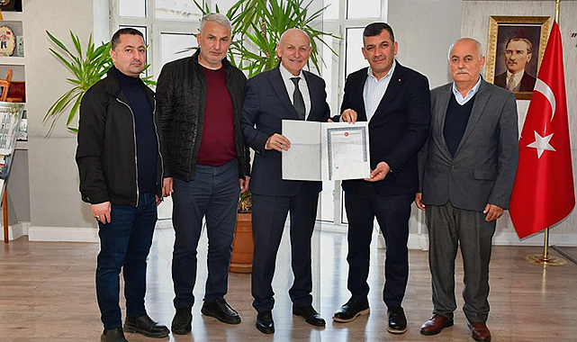 Terme Şoförler Odası’nın Modern Bina Hayali Gerçeğe Dönüşüyor: Tapu Teslim Edildi