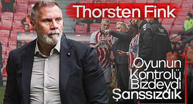 Thorsten Fink: Oyunun Kontrolü Bizdeydi, Şanssızdık