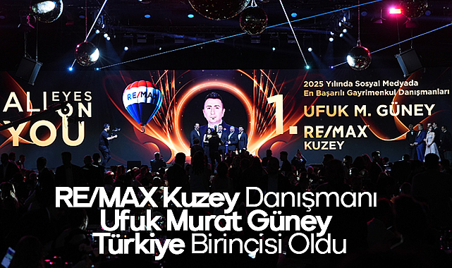 RE/MAX Kuzey’den Türkiye Çapında Büyük Başarı: Ufuk Murat Güney Zirvede